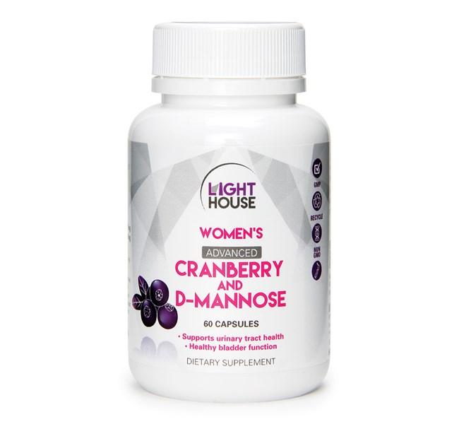 Light House CRANBERRY & D-MANNOSE 60 vege Capsules